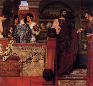  tadema - Hadrian Besuch einer Romano British Pottery romantische Sir Lawrence Alma Tadema